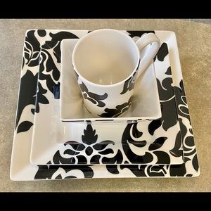 Martha Stewart Black Libson Dishes